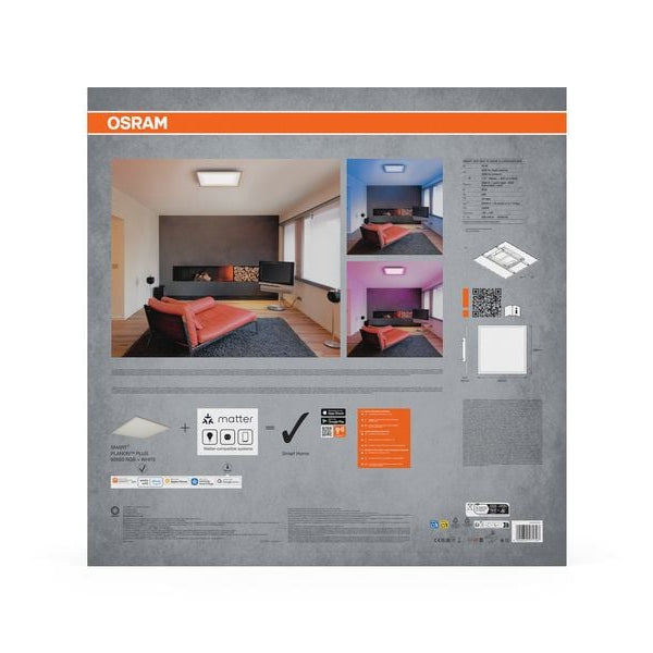 OSRAM LED-Panel SMART+ Matter Planon Plus 600 x 600 mm RGBW