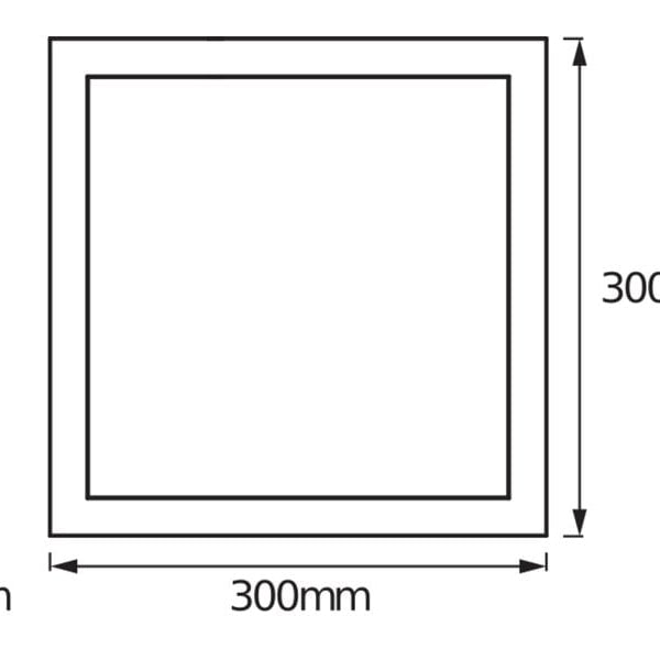 OSRAM LED-Panel SMART+ Matter Planon Plus 300 x 300 mm RGBW
