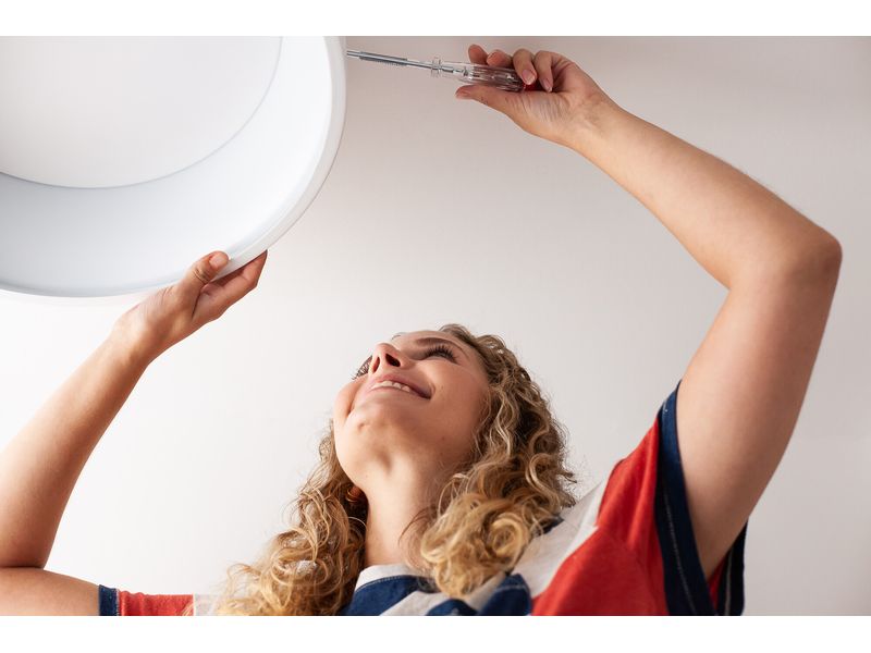 OSRAM Deckenleuchte SMART+ Matter Cylinder 450 mm, TW