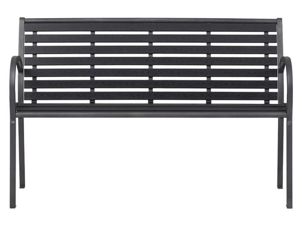 Schou Gartenbank Karla 124 x 60 x 79cm – Schwarz