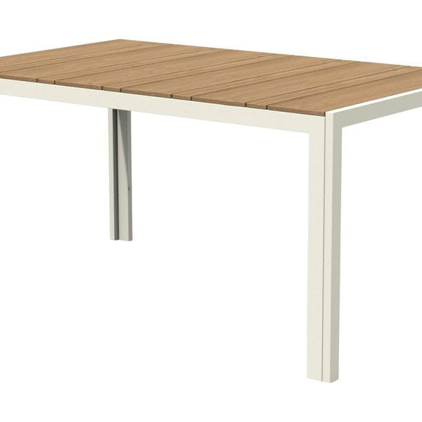 Schou Tisch Noah 150 x 90cm – Grau, Teak