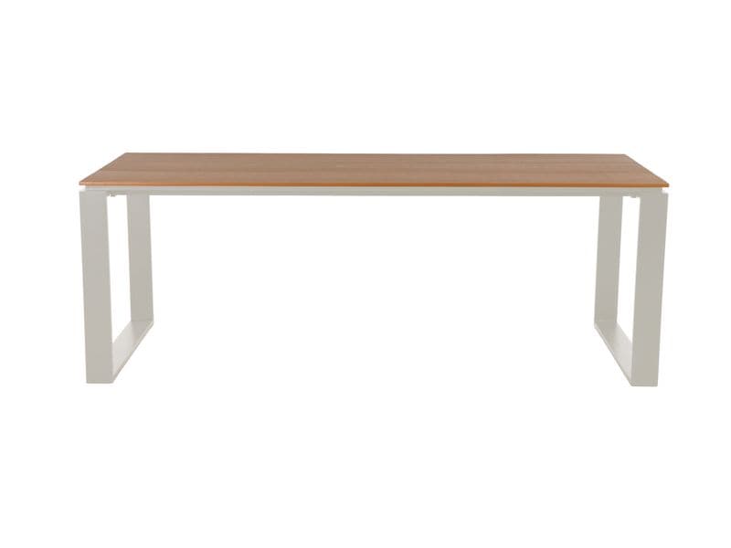 Schou Tisch Martinus 210 x 100 x 75cm – Grau, Teak
