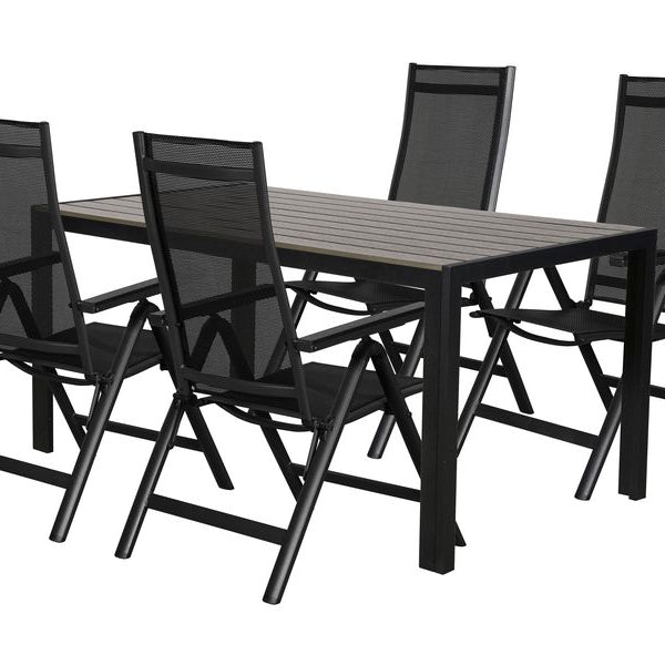 Schou Tisch Noah 150 x 90cm – Schwarz