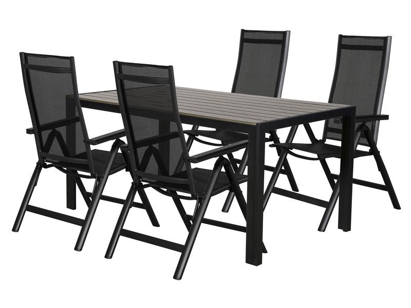 Schou Tisch Noah 150 x 90cm – Schwarz