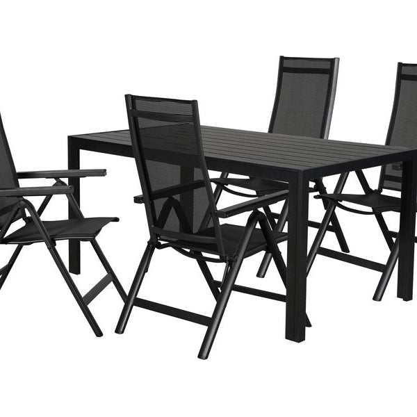 Schou Tisch Noah 150 x 90cm – Schwarz