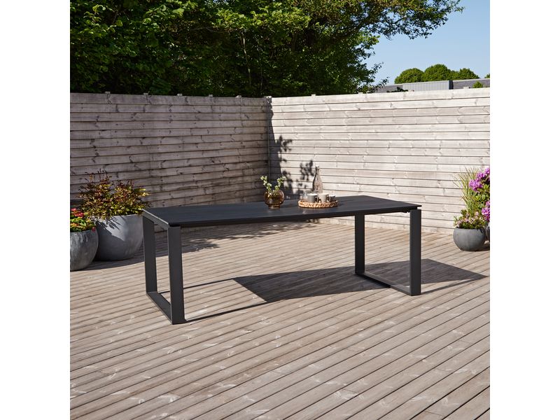 Schou Tisch Martinus 210 x 100 cm – Schwarz