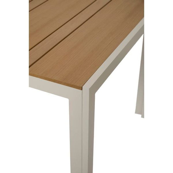 Schou Tisch Noah 205 x 90cm – Grau, Teak