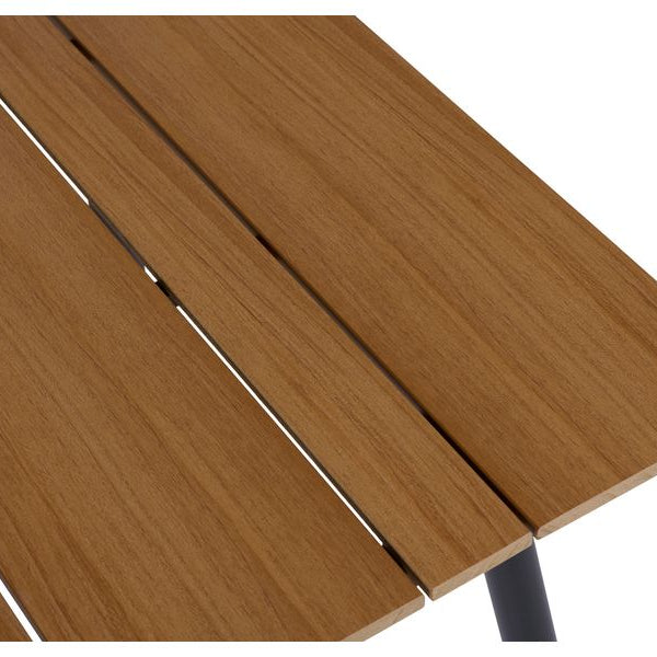 Schou Tisch Hugo 146 x 85 x 74cm – Schwarz, Teak