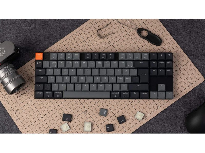 Keychron Gaming-Tastatur K1 QMK Version 6 Red Switch