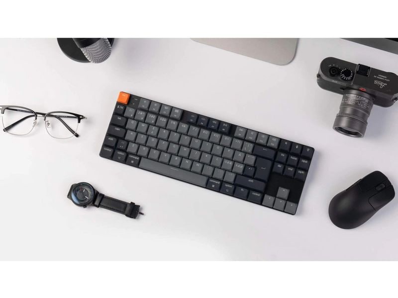 Keychron Gaming-Tastatur K1 QMK Version 6 Red Switch