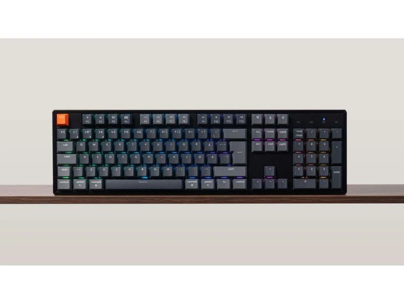 Keychron Gaming-Tastatur K10 QMK Version 2 Red Switch