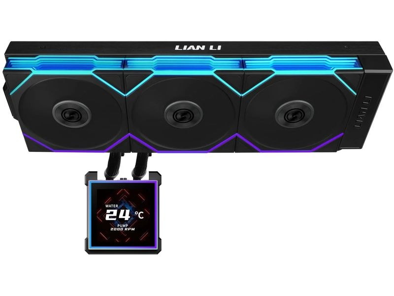 Lian Li Wasserkühlung HydroShift II LCD-S 360TL AiO RGB, LCD-Display