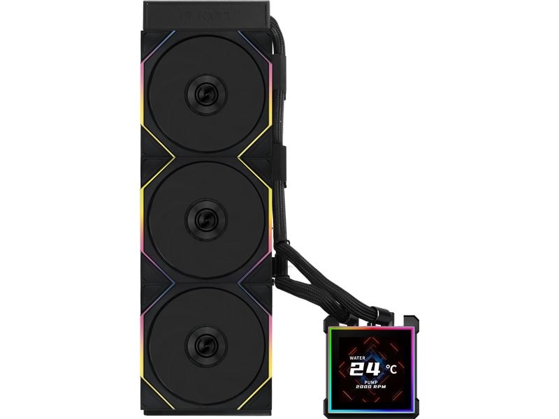 Lian Li Wasserkühlung HydroShift II LCD-S 360TL AiO RGB, LCD-Display