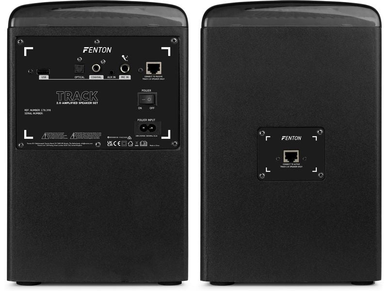 Fenton Lautsprecher Track 2.0 schwarz
