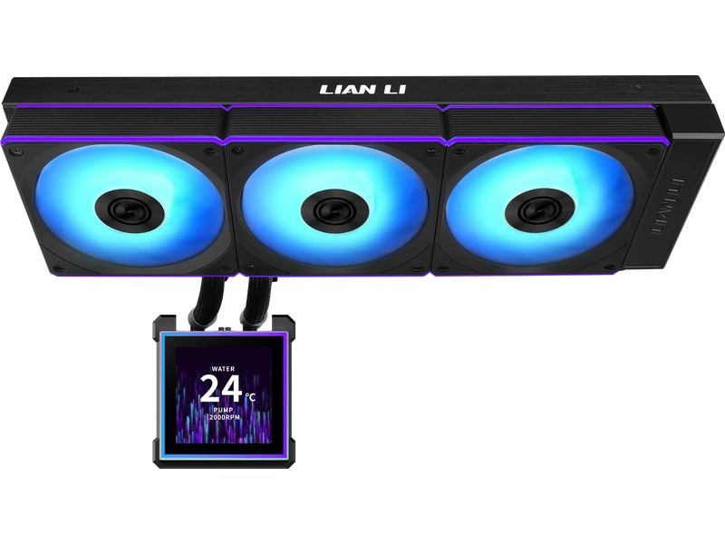 Lian Li HydroShift II LCD-S 360CL AiO RGB, LCD-Display