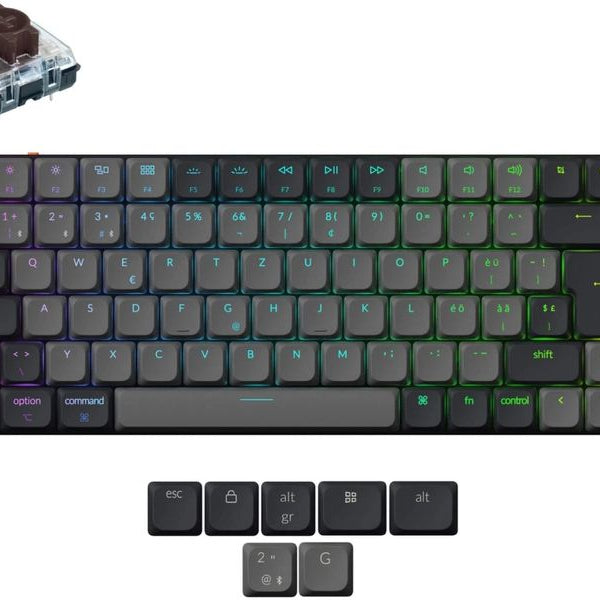 Keychron Gaming-Tastatur K3 QMK Version 3 Brown Switch