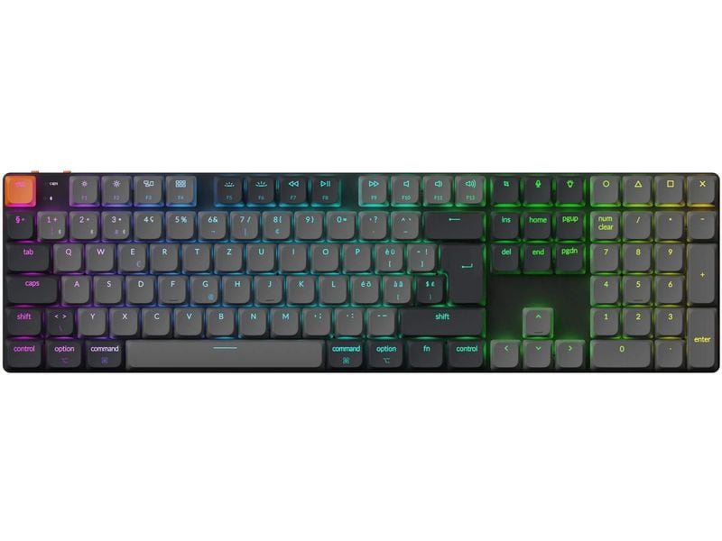 Keychron Gaming-Tastatur K5 QMK Version 2 Red Switch
