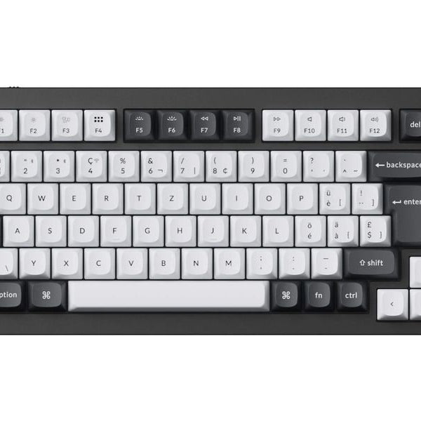 Keychron Gaming-Tastatur Q1 HE Carbon Black QMK Magnetic Switch