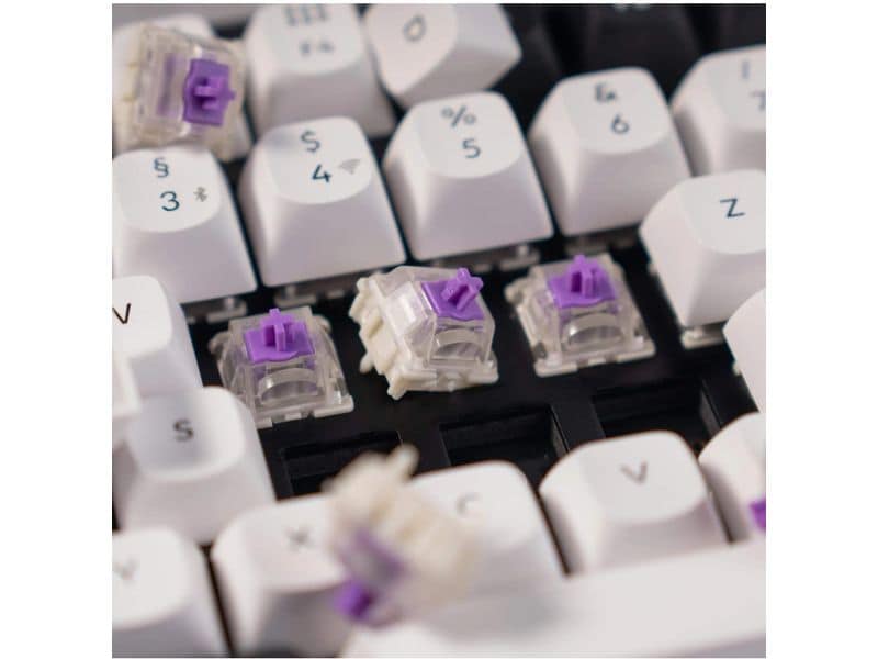 Keychron Gaming-Tastatur Q3 HE Carbon Black QMK Magnetic Switch