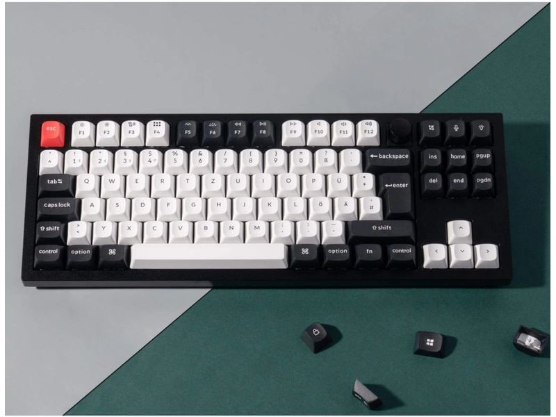 Keychron Gaming-Tastatur Q3 HE Carbon Black QMK Magnetic Switch