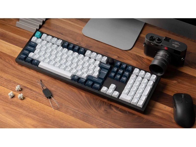 Keychron Gaming-Tastatur Q6 Max Black QMK Brown Switch