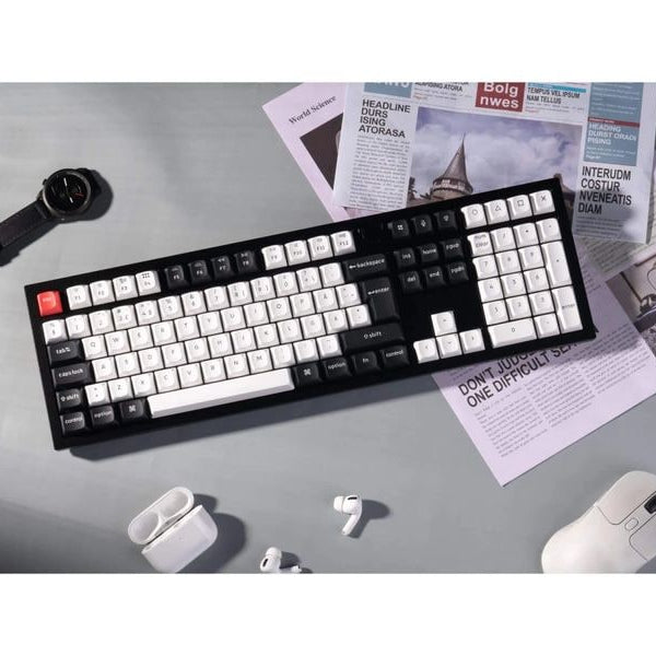 Keychron Gaming-Tastatur Q6 HE Carbon Black QMK Magnetic Switch
