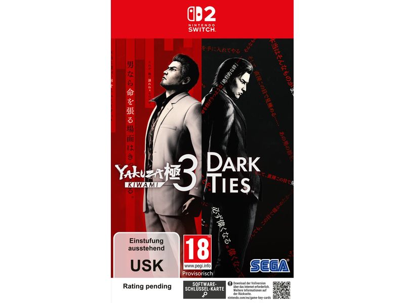 SEGA Yakuza Kiwami 3 und Dark Ties (Game-Key Card)
