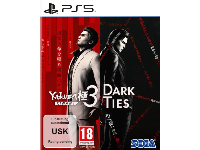 SEGA Yakuza Kiwami 3 und Dark Ties (Box)