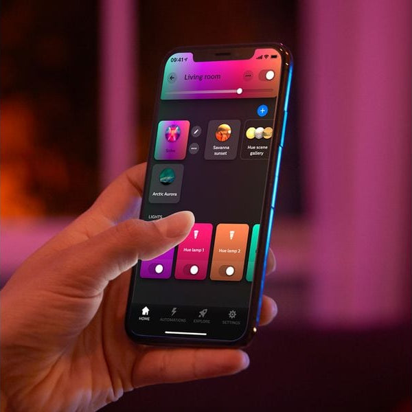 Philips Hue LED-Panel Devote WCA slim ceiling RD M