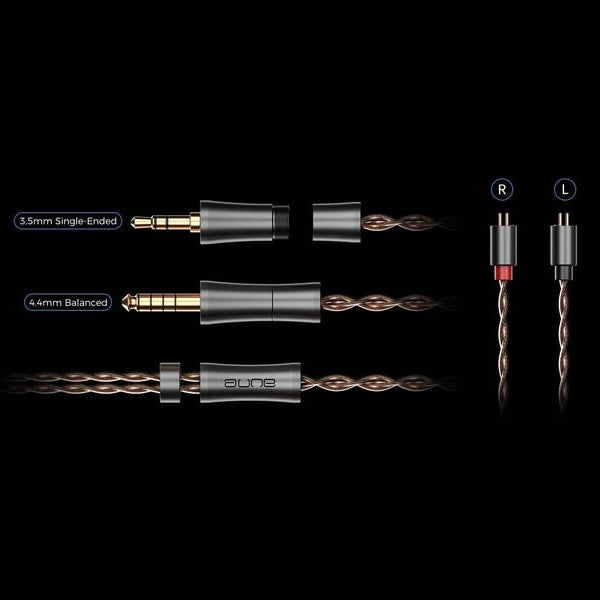 Aune Open-Ear Kopfhörer AC45 Schwarz