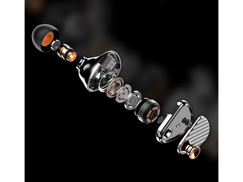 Aune In-Ear-Kopfhörer IR300 Schwarz