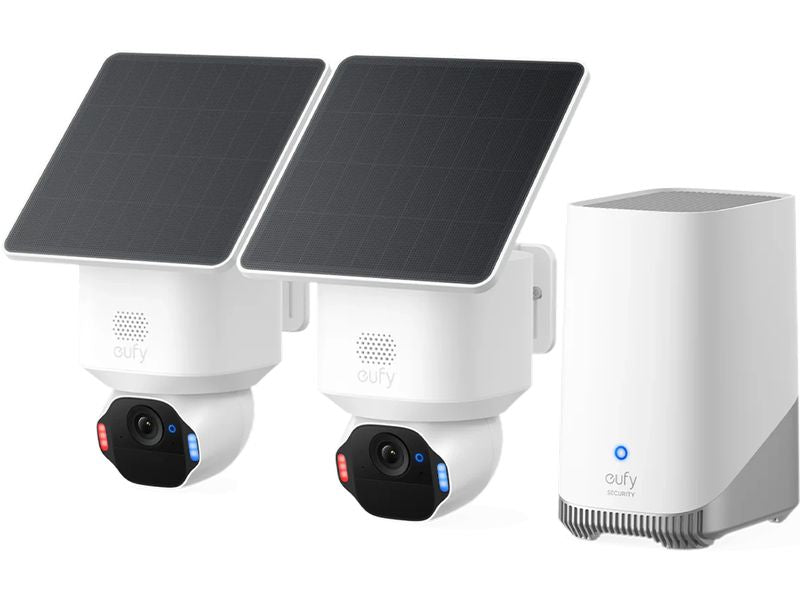 eufy Überwachungsset 2 x SoloCam E42 + HomeBase S380