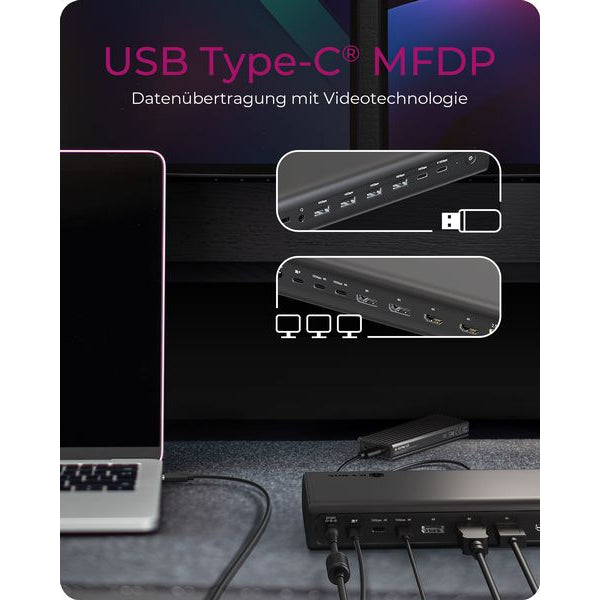 ICY BOX Dockingstation IB-DK7401-CU31