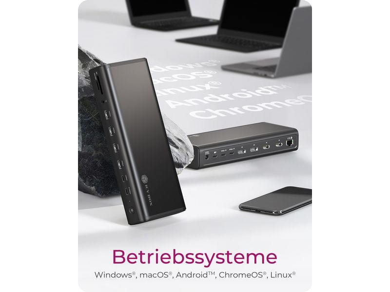 ICY BOX Dockingstation IB-DK7401-CU31