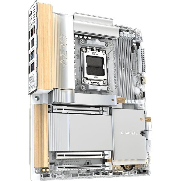 Gigabyte Mainboard X870E AERO X3D WOOD