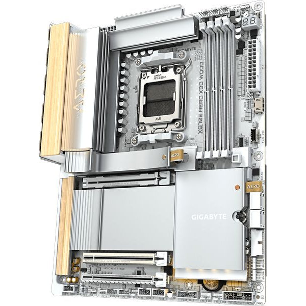 Gigabyte Mainboard X870E AERO X3D WOOD