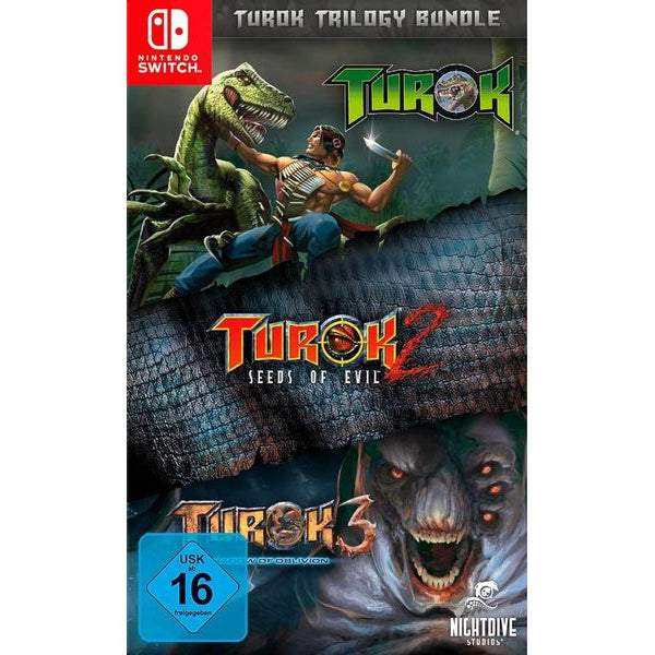 Atari Games Turok Trilogy Bundle [NSW] (D) (Box)