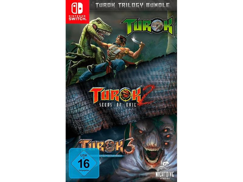 Atari Games Turok Trilogy Bundle [NSW] (D) (Box)