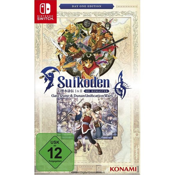 KONAMI Suikoden 1 + 2 HD Remaster – Day 1 Edition [NSW] (D) (Box)