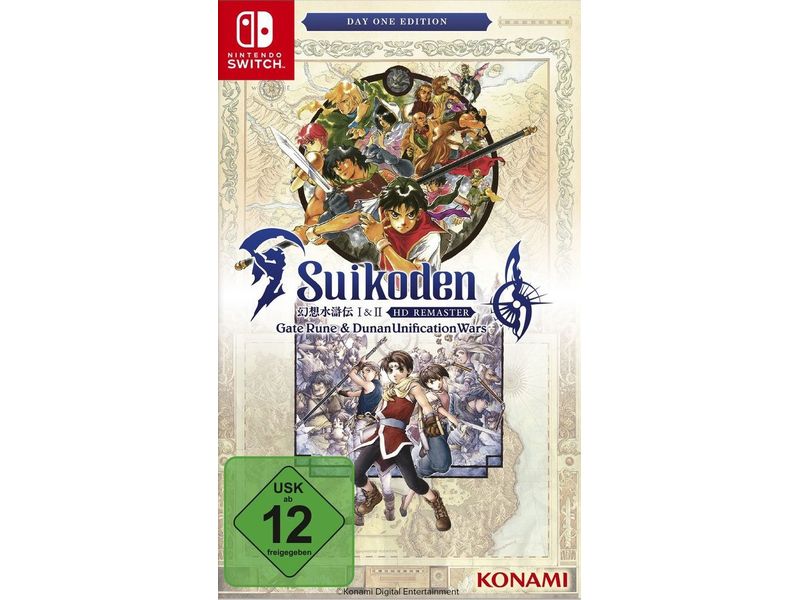 KONAMI Suikoden 1 + 2 HD Remaster – Day 1 Edition [NSW] (D) (Box)