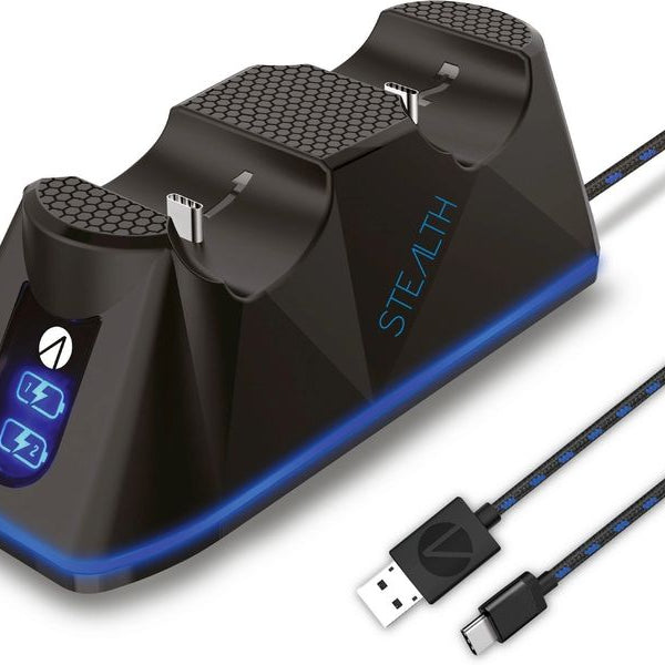 Stealth-Gaming Ladestation SP-C100 V Twin + Charge Cable