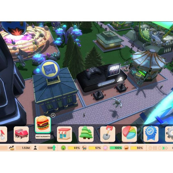 Atari Games RollerCoaster Tycoon Adventures Deluxe [NSW] (D) (Box)