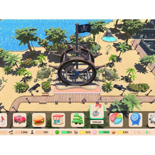 Atari Games RollerCoaster Tycoon Adventures Deluxe [NSW] (D) (Box)