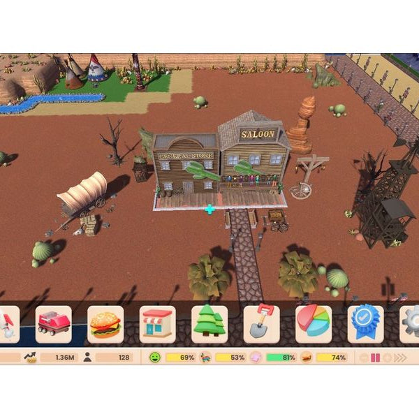 Atari Games RollerCoaster Tycoon Adventures Deluxe [NSW] (D) (Box)