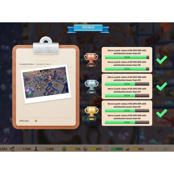 Atari Games RollerCoaster Tycoon Adventures Deluxe [NSW] (D) (Box)