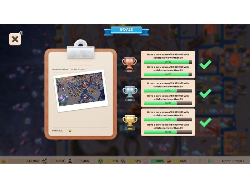 Atari Games RollerCoaster Tycoon Adventures Deluxe [NSW] (D) (Box)