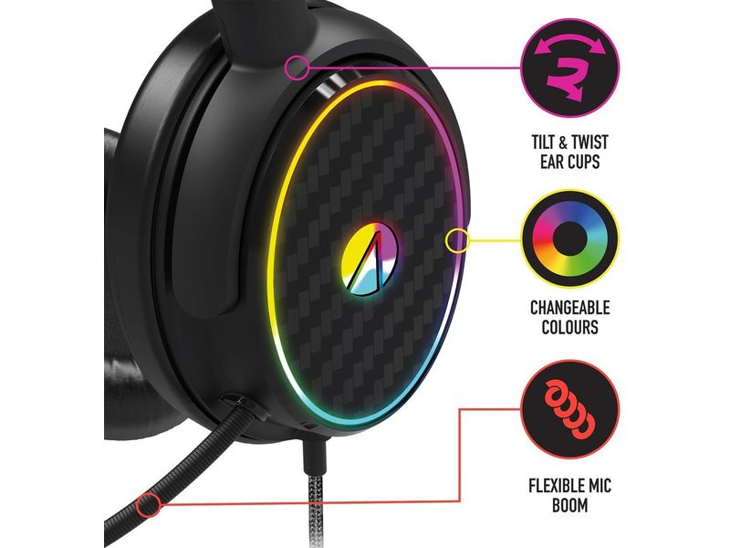 Stealth-Gaming Headset C6-100 Schwarz