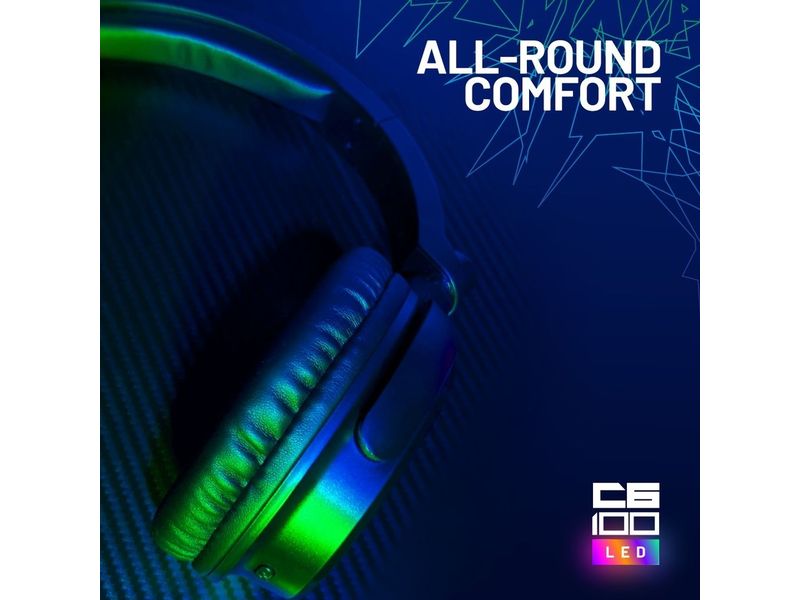 Stealth-Gaming Headset C6-100 Schwarz