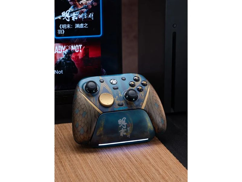 GameSIr Controller G7 Pro Wuchang Blau|Gold