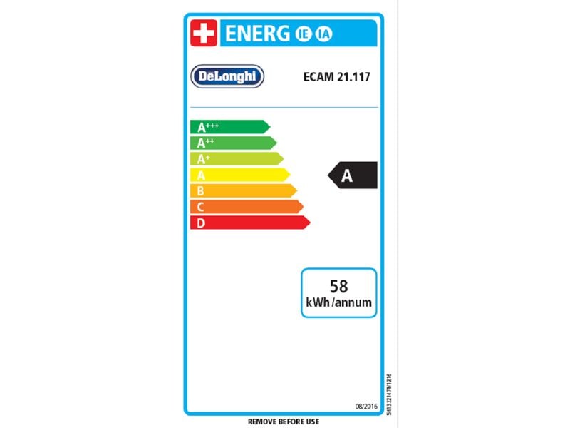 De'Longhi Kaffeevollautomat Magnifica S Schwarz 1.8 L